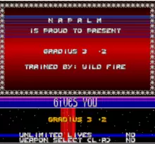 Image n° 4 - screenshots  : Gradius III